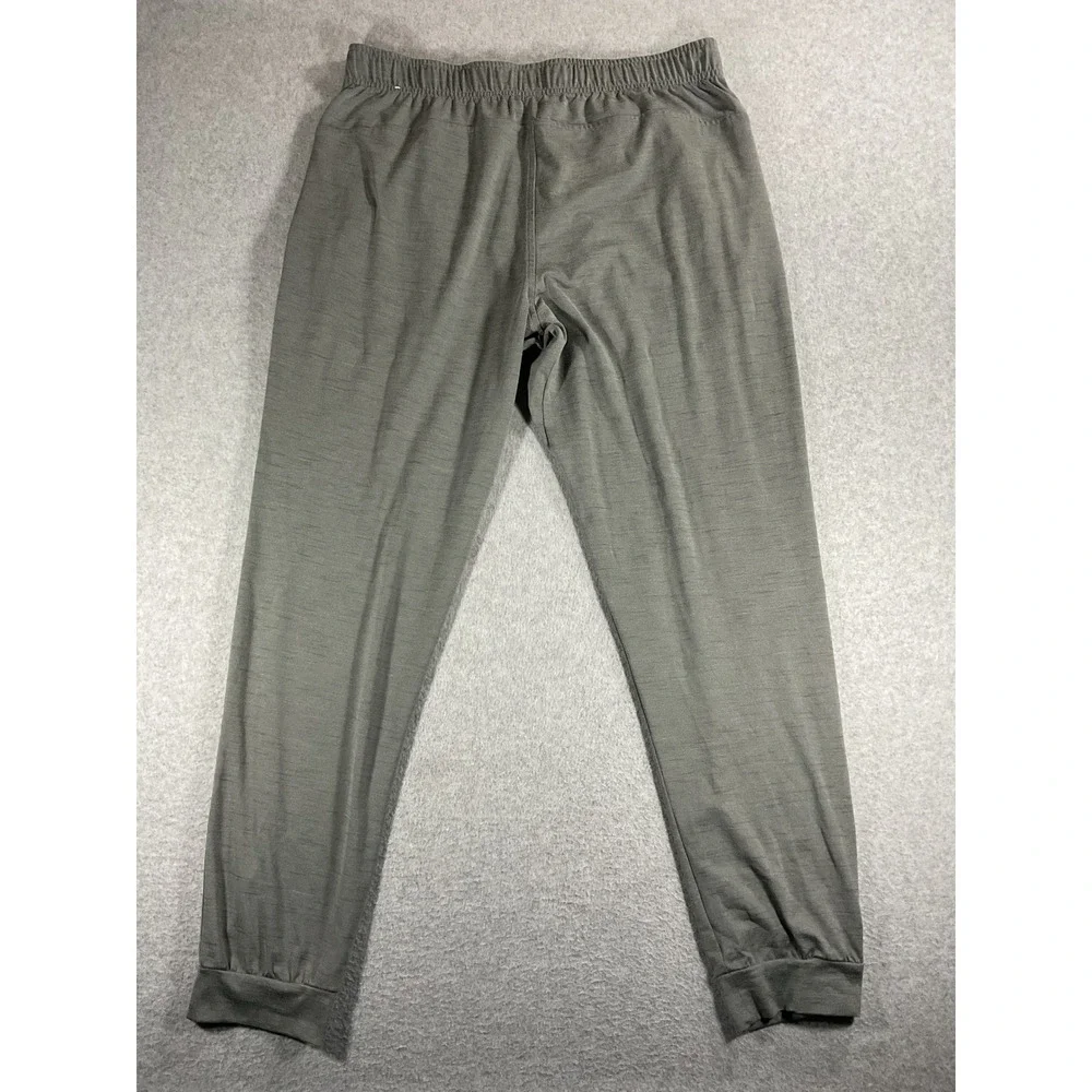 Nike Mens Dri-FIT Joggers Gray Training Pants Standard Fit Large 1484